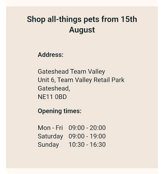 Pets at Home Team Valley Picture 2