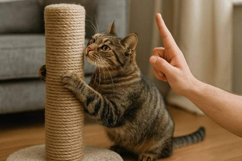 Why Is My Cat Not Using the Scratch Post? Health Check Before Training