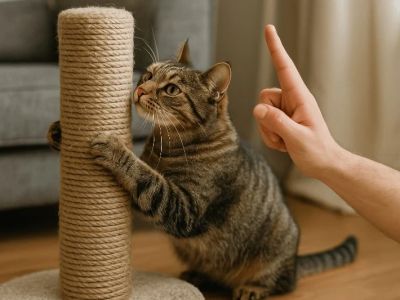 Why Is My Cat Not Using the Scratch Post? Health Check Before Training