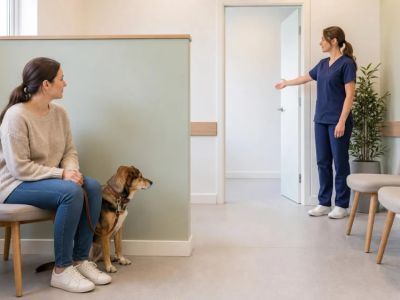 Vet Waiting Room Safety for Nervous or Reactive Pets