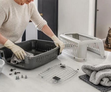 Clean a Pet Carrier Safely Before the Next UK Vet Trip