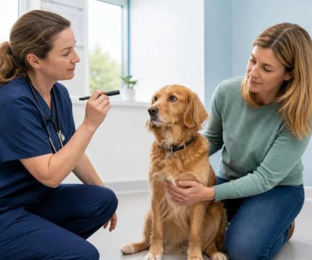 Pet Eye Redness or Discharge: Call Your UK Vet Early