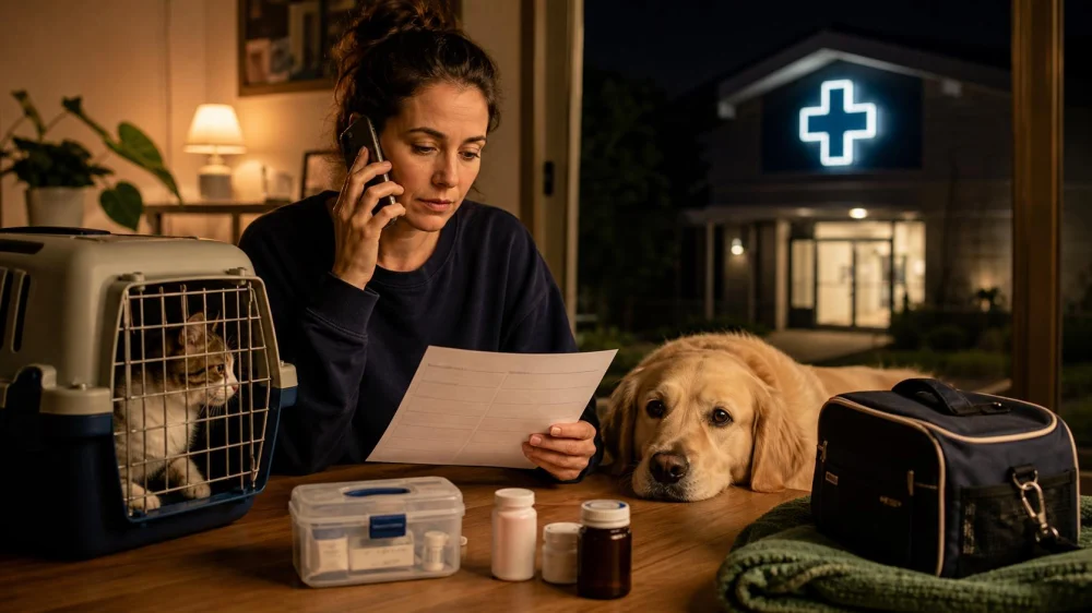 Calling an Out-of-Hours Vet: Prepare the Key Details