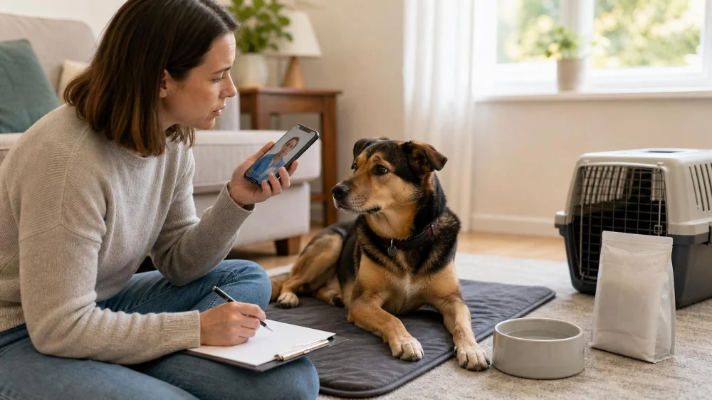 Pet Vomiting: What to Record Before Calling a UK Vet