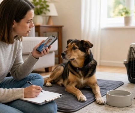 Pet Vomiting: What to Record Before Calling a UK Vet