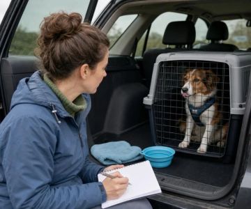 Pet Travel Sickness: What to Record for Your UK Vet