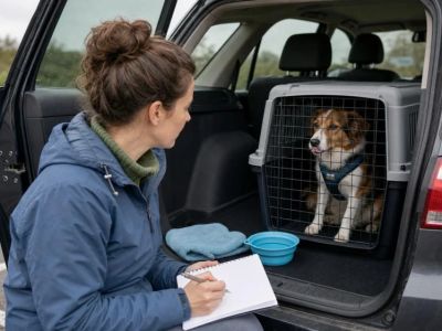 Pet Travel Sickness: What to Record for Your UK Vet