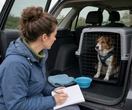 Pet Travel Sickness: What to Record for Your UK Vet