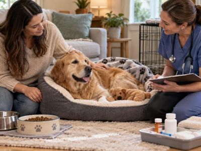 Pet Recovery Space: Set Up Rest After Vet Care