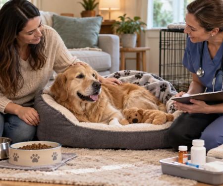 Pet Recovery Space: Set Up Rest After Vet Care