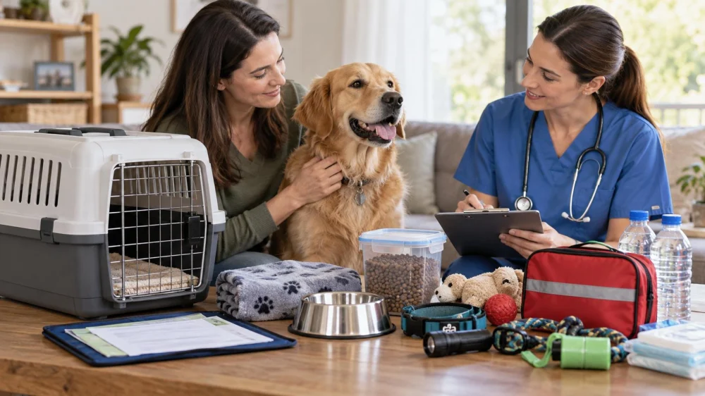 Pet Emergency Kit: Records, Carrier, and Safe Supplies
