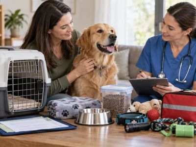 Pet Emergency Kit: Records, Carrier, and Safe Supplies
