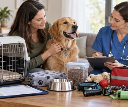 Pet Emergency Kit: Records, Carrier, and Safe Supplies