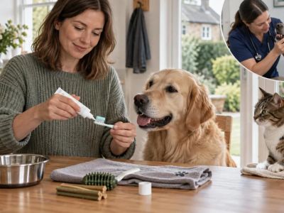 Pet Dental Care Plan: Home Routine, Vet Checks, and Limits