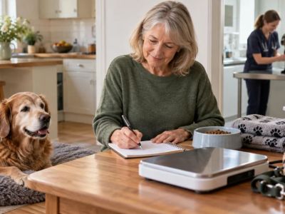 Senior Pet Weight Log: Scale, Frequency, and Vet Review