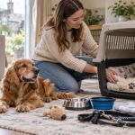 Pet Travel Crate Setup: Size, Bedding, and Secure Position