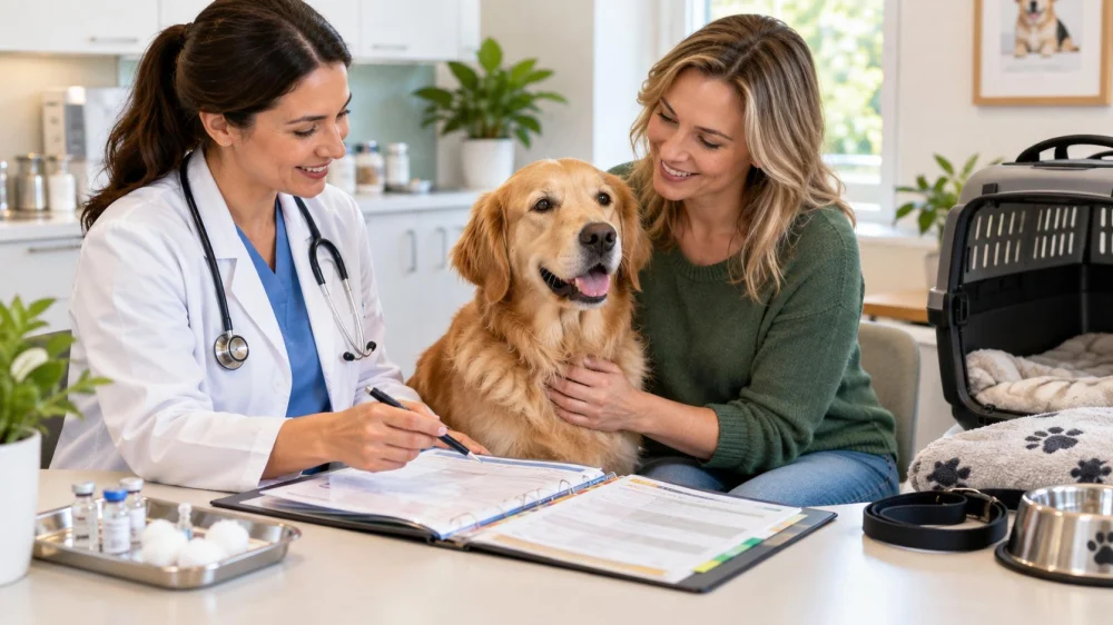 Pet Boarding Vaccination File: Dates, Clinic, and Rules