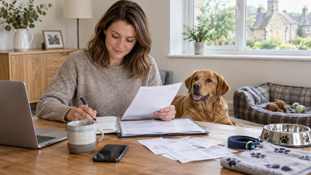 Pet Insurance Claim File: Vet Notes, Invoices, and Timing