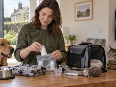 Pet Boarding Medicine Handoff: Label, Dose, and Contact
