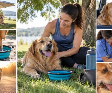 Pet Heat Safety Plan: Shade, Water, Travel, and Signs