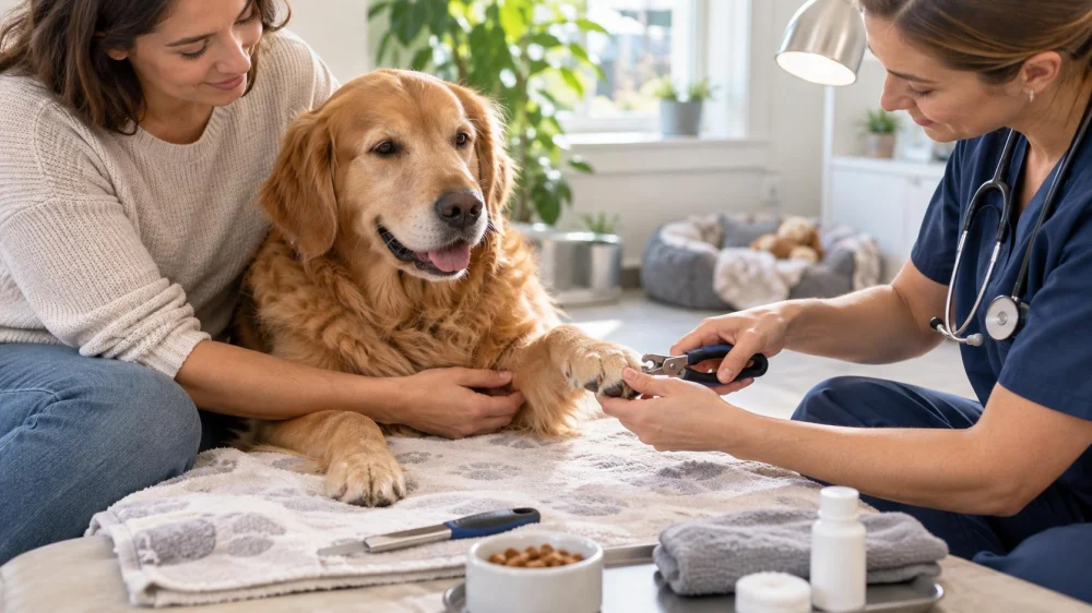 Pet Nail Care Plan: Tools, Position, and Stop Point