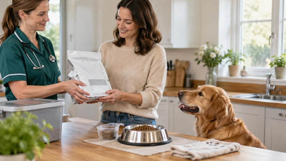 Pet Prescription Diet Handover: Food, Portions, and UK Vet