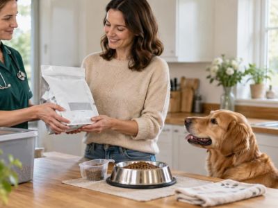 Pet Prescription Diet Handover: Food, Portions, and UK Vet